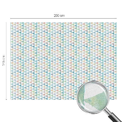 Brise-vue pour fenêtre Triangles géométriques