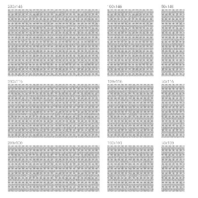 Sticker fenêtre vitrail adhésif rayures géométriques