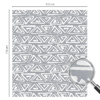 Film occultant pour fenêtre minimalisme géométrique