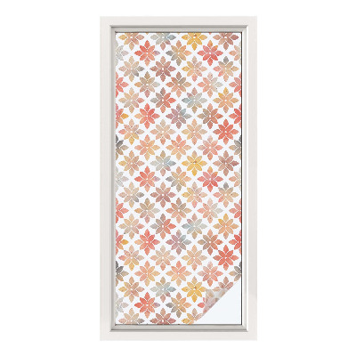 Brise-vue pour fenêtre beauté florale