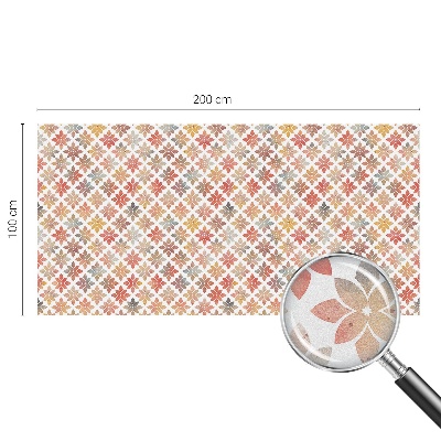 Brise-vue pour fenêtre beauté florale