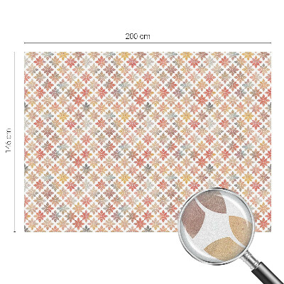 Brise-vue pour fenêtre beauté florale