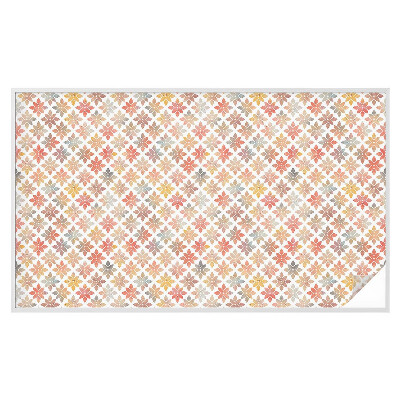 Brise-vue pour fenêtre beauté florale