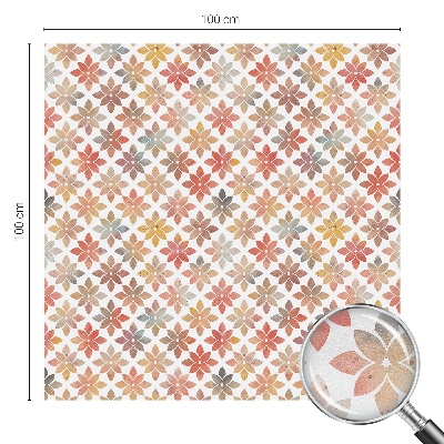 Brise-vue pour fenêtre beauté florale