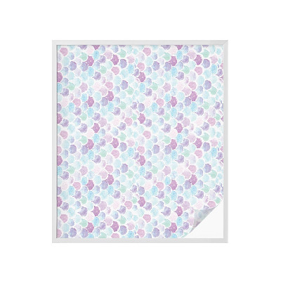 Film adhésif pour vitrage dépoli vitrail Points pastel