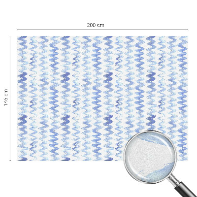 Film occultant pour fenêtre Vagues bleues