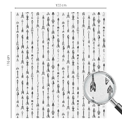 Brise-vue pour fenêtre Flèches géométriques