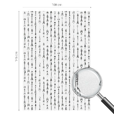 Brise-vue pour fenêtre Flèches géométriques