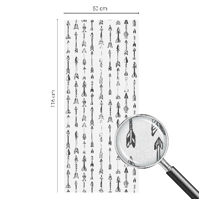 Brise-vue pour fenêtre Flèches géométriques