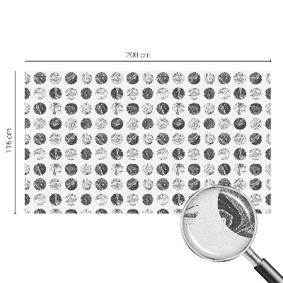 Sticker fenêtre vitrail adhésif Élégance du marbre