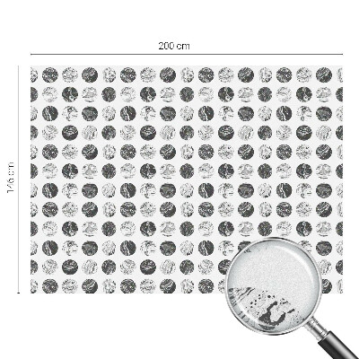 Sticker fenêtre vitrail adhésif Élégance du marbre