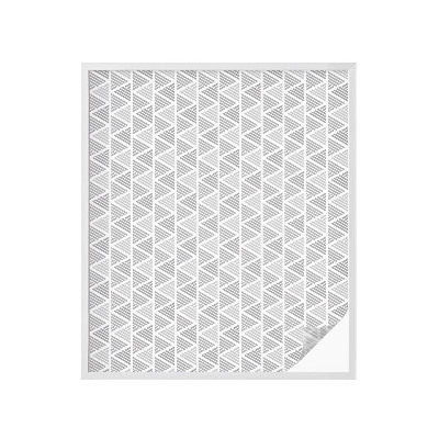 Film solaire fenêtre décoratif aspect vitrail Motif en losange