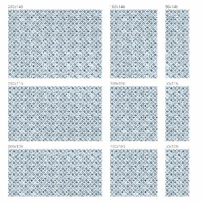 Brise-vue pour fenêtre ornement floral