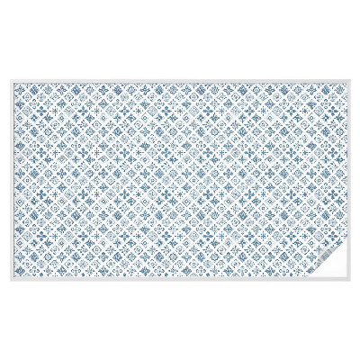 Brise-vue pour fenêtre ornement floral