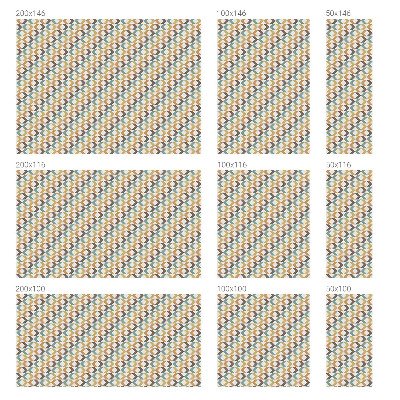 Film solaire fenêtre décoratif aspect vitrail Losanges géométriques