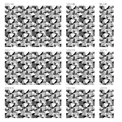 Film adhésif pour vitrage dépoli vitrail figures géométriques