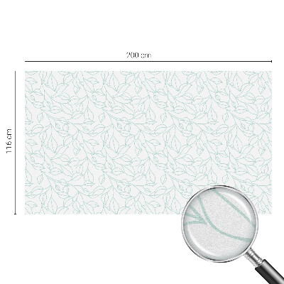 Brise-vue pour fenêtre Feuilles délicates