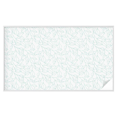 Brise-vue pour fenêtre Feuilles délicates