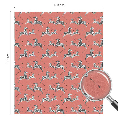 Brise-vue pour fenêtre Motif zèbre