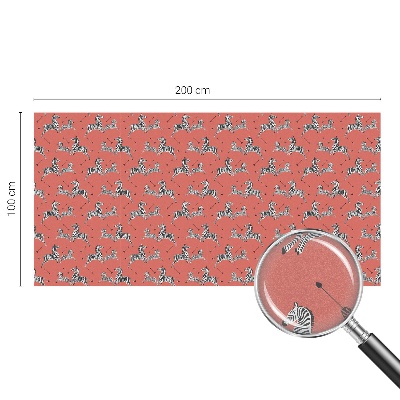 Brise-vue pour fenêtre Motif zèbre