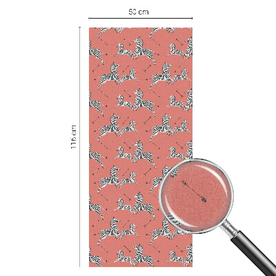 Brise-vue pour fenêtre Motif zèbre