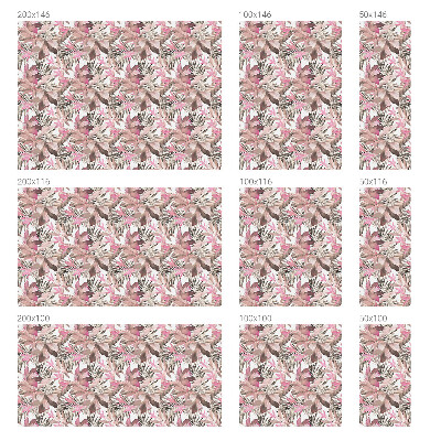 Sticker fenêtre vitrail adhésif fleurs pastel