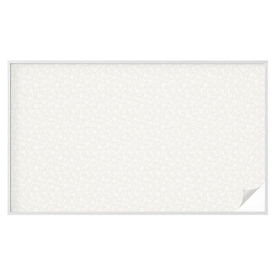 Sticker fenêtre vitrail adhésif Motif floral