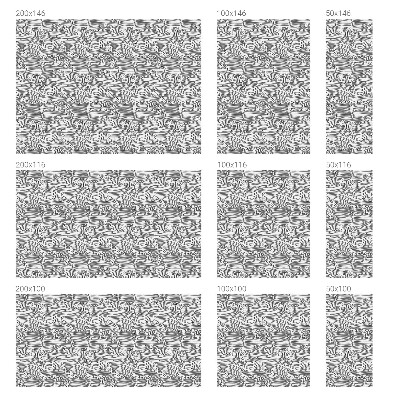 Film solaire fenêtre décoratif aspect vitrail Lignes de bois