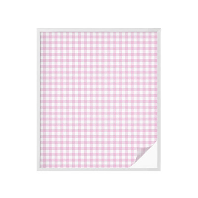 Sticker fenêtre vitrail adhésif Motifs pastel