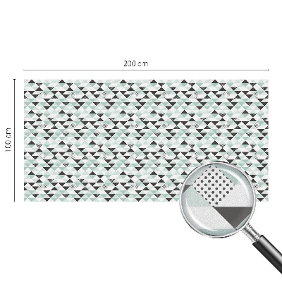 Brise-vue pour fenêtre Motifs triangulaires