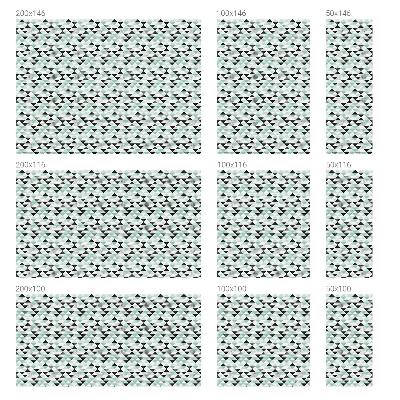Brise-vue pour fenêtre Motifs triangulaires