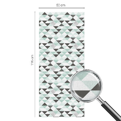Brise-vue pour fenêtre Motifs triangulaires