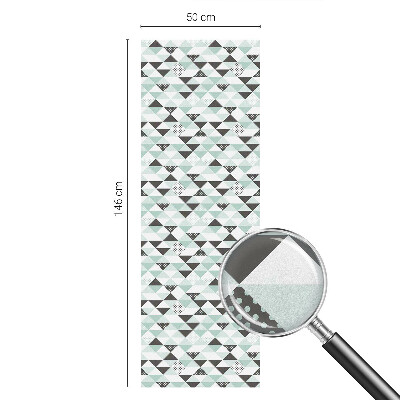 Brise-vue pour fenêtre Motifs triangulaires