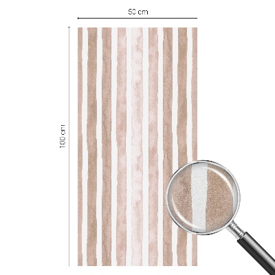 Film occultant pour fenêtre ceintures marron