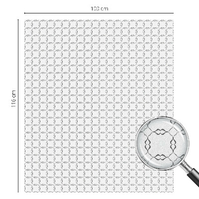 Brise-vue pour fenêtre Lignes géométriques