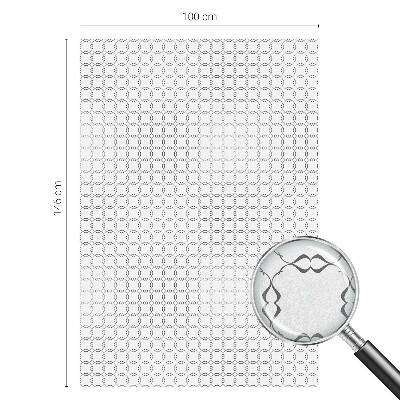 Brise-vue pour fenêtre Lignes géométriques