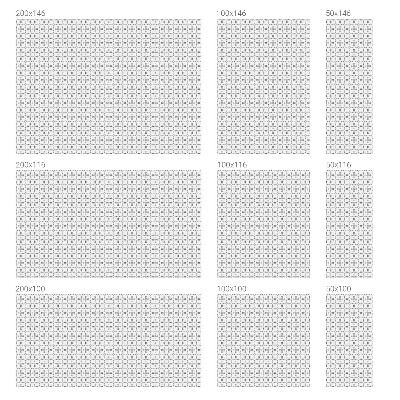 Brise-vue pour fenêtre Lignes géométriques