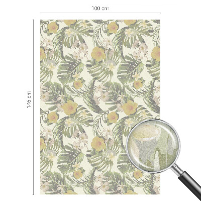 Film occultant pour fenêtre Thème tropical