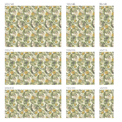 Film occultant pour fenêtre Thème tropical