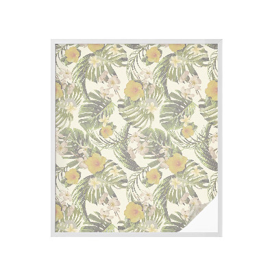 Film occultant pour fenêtre Thème tropical