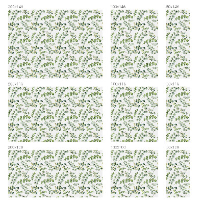 Sticker fenêtre vitrail adhésif feuilles botaniques