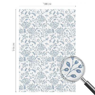 Brise-vue pour fenêtre Motif végétal