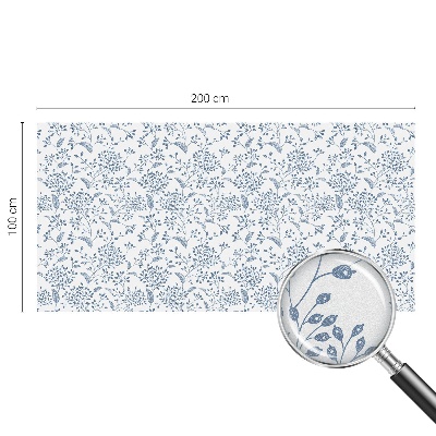 Brise-vue pour fenêtre Motif végétal