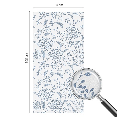 Brise-vue pour fenêtre Motif végétal