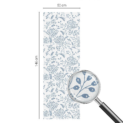 Brise-vue pour fenêtre Motif végétal