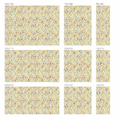 Film adhésif pour vitrage dépoli vitrail Plumes arc-en-ciel