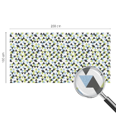 Film occultant pour fenêtre Triangles géométriques