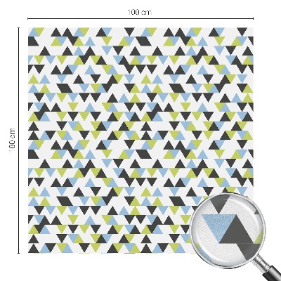 Film occultant pour fenêtre Triangles géométriques