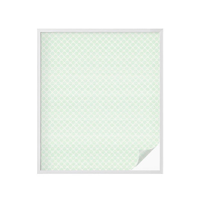 Film adhésif pour vitrage dépoli vitrail symétrie pastel