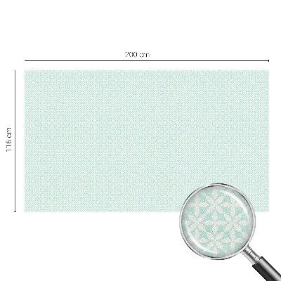 Brise-vue pour fenêtre symétrie florale